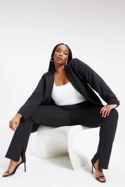 Best Pirce ❤️ GOOD AMERICAN THE SCUBA BOSS BLAZER 2.0 | BLACK001 Tops 🎉 18 GOOD AMERICAN THE SCUBA BOSS BLAZER 2.0 | BLACK001 Tops