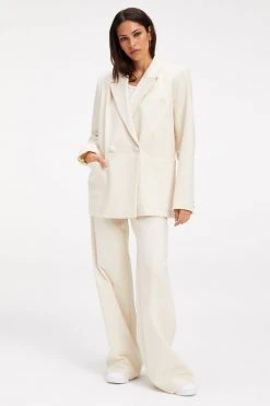 GOOD AMERICAN THE BOSS BLAZER 2.0 | BONE001