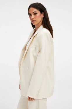 GOOD AMERICAN THE BOSS BLAZER 2.0 | BONE001