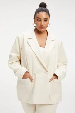 GOOD AMERICAN THE BOSS BLAZER 2.0 | BONE001