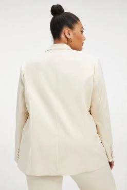 GOOD AMERICAN THE BOSS BLAZER 2.0 | BONE001