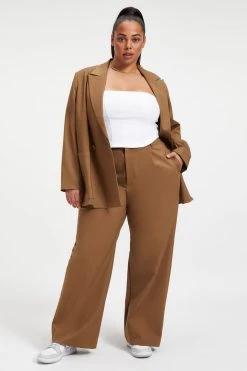 New ❤️ GOOD AMERICAN Tops THE BOSS BLAZER 2.0 | SEPIA001 ⌛ 20 GOOD AMERICAN Tops THE BOSS BLAZER 2.0 | SEPIA001