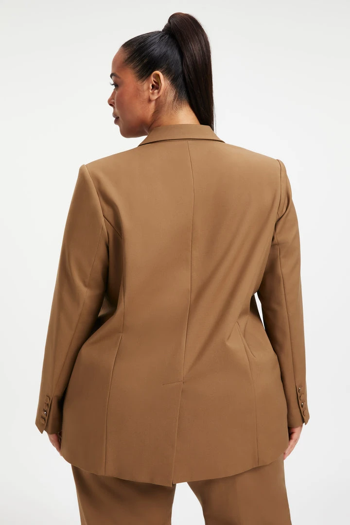 New ❤️ GOOD AMERICAN Tops THE BOSS BLAZER 2.0 | SEPIA001 ⌛ 10 GOOD AMERICAN Tops THE BOSS BLAZER 2.0 | SEPIA001