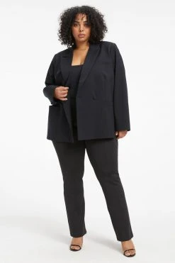 GOOD AMERICAN THE BOSS BLAZER 2.0 | BLACK001 Black Essentials