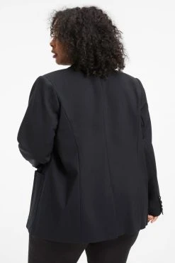 GOOD AMERICAN THE BOSS BLAZER 2.0 | BLACK001 Black Essentials