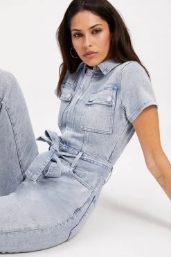 GA-SALE FIT FOR SUCCESS JUMPSUIT | BLUE471 Jumpsuits