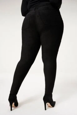 GOOD AMERICAN GOOD LEGS SUEDE-LIKE | BLACK033