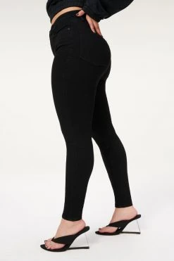 GOOD AMERICAN High Waisted ALWAYS FITS GOOD LEGS | BLACK165