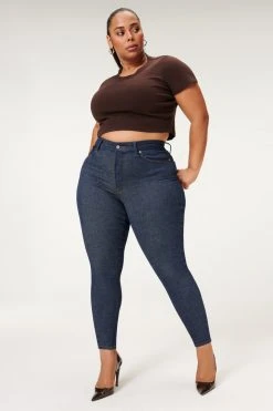 GOOD AMERICAN ALWAYS FITS GOOD LEGS | DEEP BLUE004