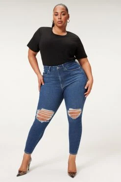 GOOD AMERICAN ALWAYS FITS GOOD LEGS | DEEP BLUE005