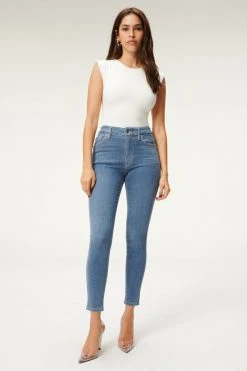 GOOD AMERICAN Skinny ALWAYS FITS GOOD LEGS | DEEP BLUE006