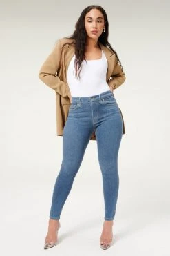 GOOD AMERICAN Skinny ALWAYS FITS GOOD LEGS | DEEP BLUE006