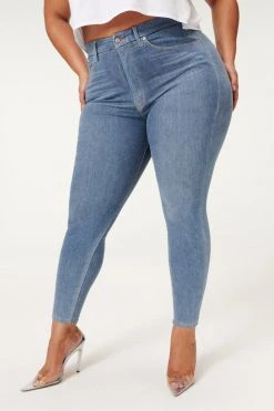 GOOD AMERICAN Skinny ALWAYS FITS GOOD LEGS | DEEP BLUE006