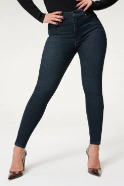GOOD AMERICAN ALWAYS FITS GOOD LEGS | DEEP BLUE002 Skinny