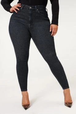 GOOD AMERICAN ALWAYS FITS GOOD LEGS | DEEP BLUE002 Skinny