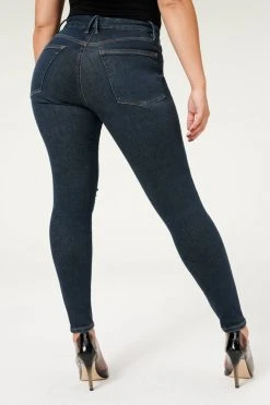 GOOD AMERICAN ALWAYS FITS GOOD LEGS | DEEP BLUE003 High Waisted