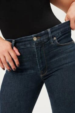 GOOD AMERICAN ALWAYS FITS GOOD LEGS | DEEP BLUE003 High Waisted