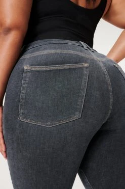 GOOD AMERICAN ALWAYS FITS GOOD LEGS | DEEP BLUE003 High Waisted