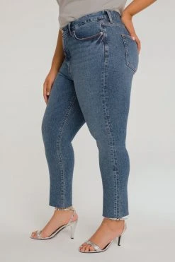 Best Sale ⌛ GOOD AMERICAN GOOD CLASSIC | BLUE510 High Waisted 😀 19 GOOD AMERICAN GOOD CLASSIC | BLUE510 High Waisted