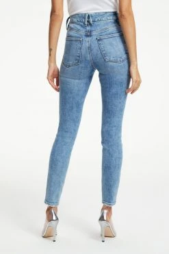 GOOD AMERICAN GOOD LEGS | INDIGO205 High Waisted