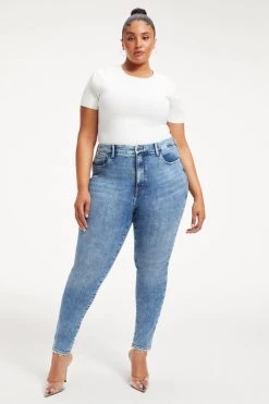 GOOD AMERICAN GOOD LEGS | INDIGO205 High Waisted