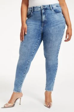 GOOD AMERICAN GOOD LEGS | INDIGO205 High Waisted