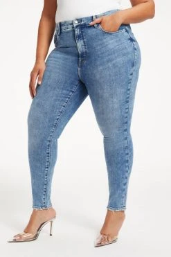 GOOD AMERICAN GOOD LEGS | INDIGO205 High Waisted