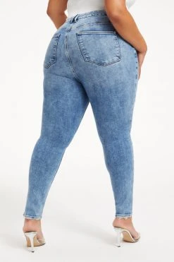 GOOD AMERICAN GOOD LEGS | INDIGO205 High Waisted