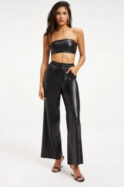 Deals ⭐ GOOD AMERICAN BETTER THAN LEATHER BANDEAU | BLACK001 ⌛ 22 GOOD AMERICAN BETTER THAN LEATHER BANDEAU | BLACK001