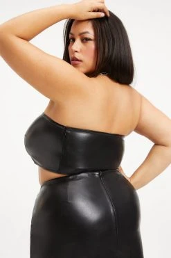 Deals ⭐ GOOD AMERICAN BETTER THAN LEATHER BANDEAU | BLACK001 ⌛ 29 GOOD AMERICAN BETTER THAN LEATHER BANDEAU | BLACK001