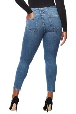 Cheap ๐ GOOD AMERICAN GOOD LEGS CROP | BLUE261 High Waisted ๐ฏ 21 GOOD AMERICAN GOOD LEGS CROP | BLUE261 High Waisted