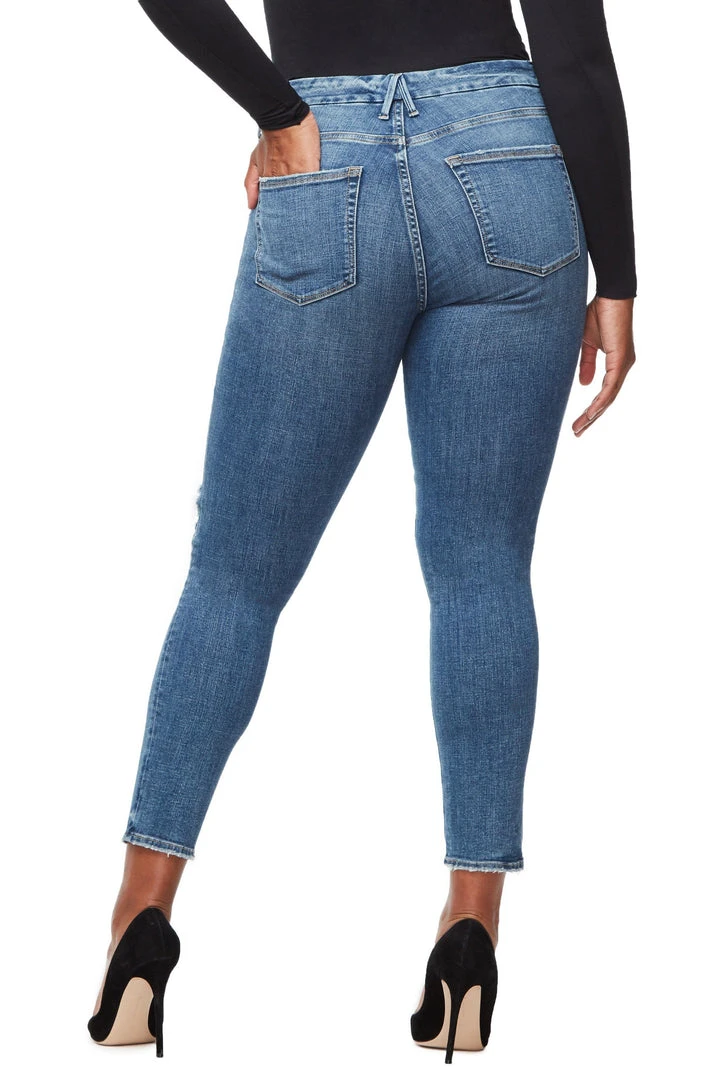 Cheap ๐ GOOD AMERICAN GOOD LEGS CROP | BLUE261 High Waisted ๐ฏ 9 GOOD AMERICAN GOOD LEGS CROP | BLUE261 High Waisted