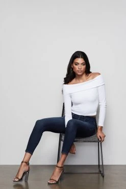 GA-SALE GOOD LEGS CROP | BLUE260 High Waisted