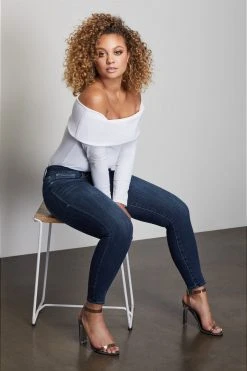 GA-SALE GOOD LEGS CROP | BLUE260 High Waisted