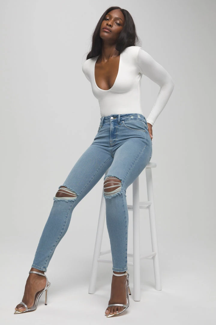 Discount ⭐ GA-SALE GOOD LEGS CROP | BLUE523 ⌛ 1 GA-SALE GOOD LEGS CROP | BLUE523