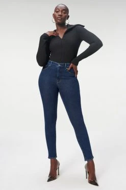 GA-SALE High Waisted GOOD LEGS CROP | BLUE787