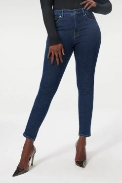 GA-SALE High Waisted GOOD LEGS CROP | BLUE787