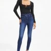 GA-SALE GOOD LEGS CROSSOVER | BLUE369 High Waisted