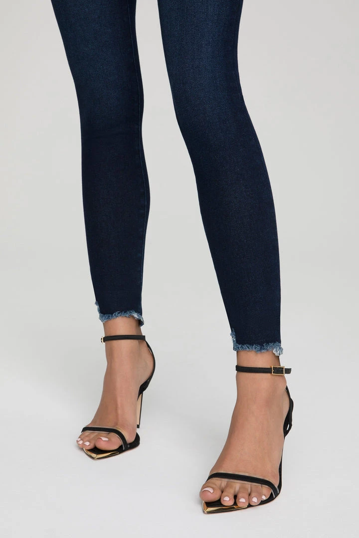 Coupon 🥰 GOOD AMERICAN Skinny GOOD LEGS CHEW BACK POCKETS | BLUE608 😉 12 GOOD AMERICAN Skinny GOOD LEGS CHEW BACK POCKETS | BLUE608