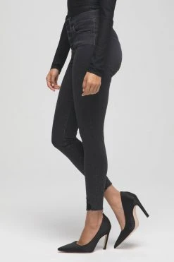 GOOD AMERICAN High Waisted GOOD LEGS EXTREME V | BLACK120