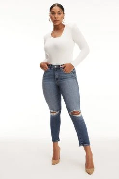 Flash Sale ⌛ GOOD AMERICAN GOOD LEGS CIGARETTE | BLUE673 ✨ 25 GOOD AMERICAN GOOD LEGS CIGARETTE | BLUE673