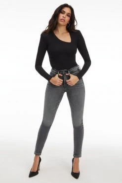 GA-SALE High Waisted GOOD LEGS CIGARETTE | BLACK214