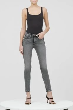 GA-SALE High Waisted GOOD LEGS CIGARETTE | BLACK214