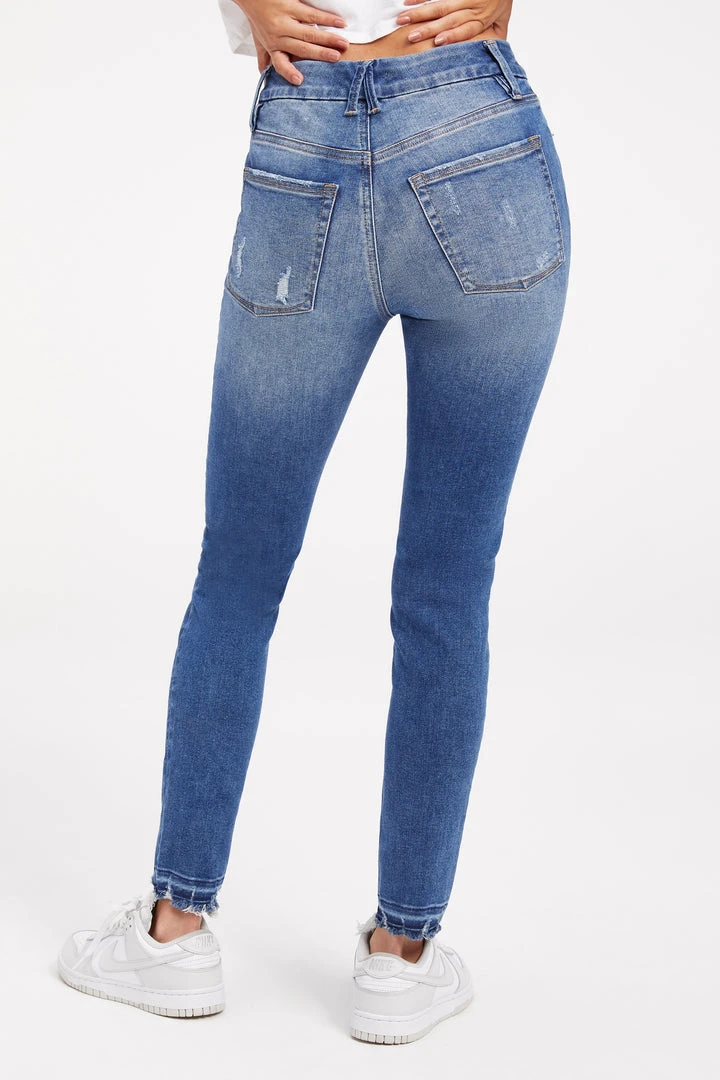 Promo 😉 GOOD AMERICAN High Waisted ALWAYS FITS GOOD LEGS | INDIGO152 ✔️ 6 GOOD AMERICAN High Waisted ALWAYS FITS GOOD LEGS | INDIGO152