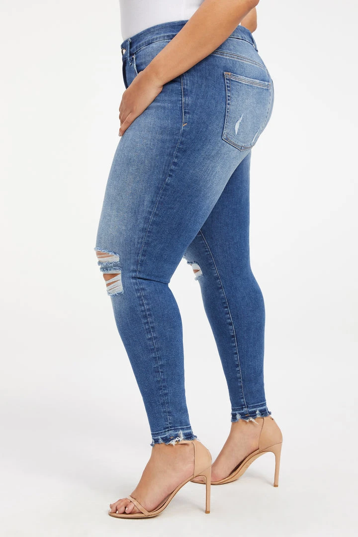 Promo 😉 GOOD AMERICAN High Waisted ALWAYS FITS GOOD LEGS | INDIGO152 ✔️ 10 GOOD AMERICAN High Waisted ALWAYS FITS GOOD LEGS | INDIGO152