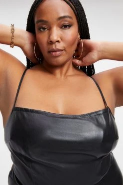 GOOD AMERICAN VACAY DRESS | BLACK001