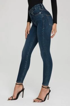 GOOD AMERICAN GOOD LEGS DEEP V | BLUE609