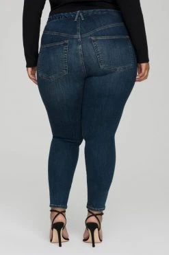 GOOD AMERICAN GOOD LEGS DEEP V | BLUE609