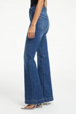 GOOD AMERICAN High Waisted GOOD LEGS FLARE | INDIGO305