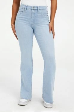 GOOD AMERICAN GOOD LEGS FLARE | INDIGO204 High Waisted